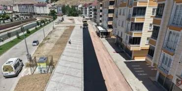 Bayburt Zahit Mahallesi Sahilyolu ve Şehzade Sokak’ta Asfalt Çalışması