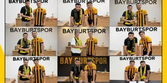 Bayburtspor Transferde Vites Yükseltti, 9 İsimle Anlaşma Sağlandı