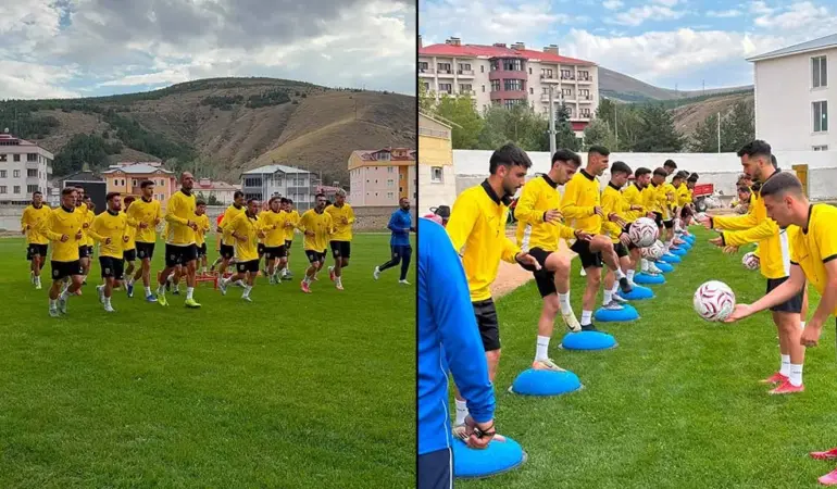 Bayburtspor’da Hazırlık Kampı Çift İdmanla Devam Ediyor