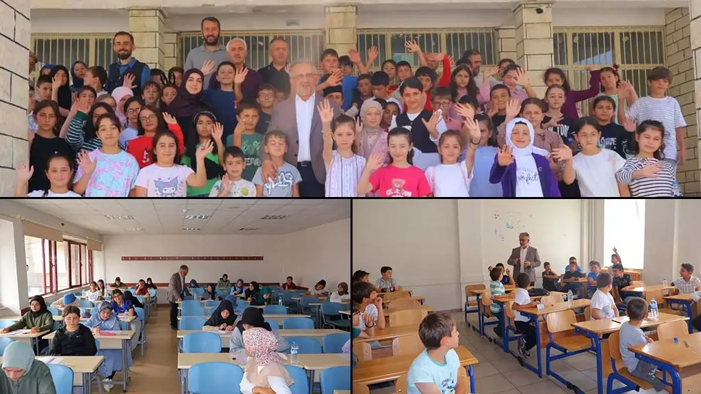 Bayburt'ta Yaz Kur’an Kursları Arası Dini Bilgiler Yarışması Düzenlendi