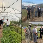 Bayburt’ta Dolu Yağışından Etkilenen Çiftçilere Ziyaret