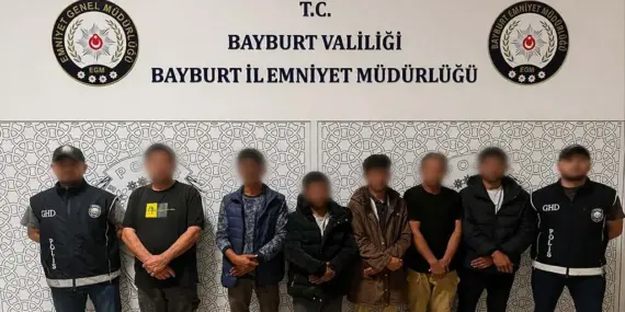 Bayburt’ta Düzensiz Göç Operasyonu: 6 Kişi Yakalandı
