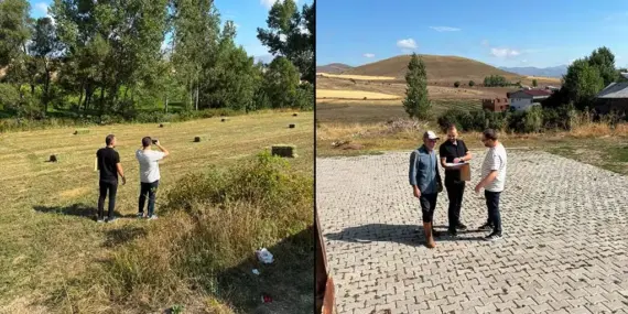 Bayburt’ta Hazine Arazileri İçin Saha İncelemeleri Sürüyor