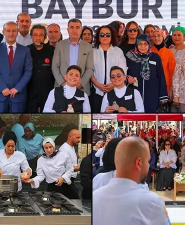 Bayburt’un Geleneksel Mutfak Kültürü Gastronomi Festivali ile Sahneye Çıktı