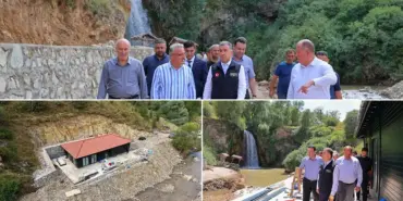 Bayburt'un Gözde Rotalarından Sırakayalar Şelalesi Turizme Kazandırılıyor