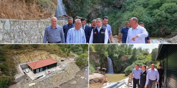 Bayburt’un Gözde Rotalarından Sırakayalar Şelalesi Turizme Kazandırılıyor