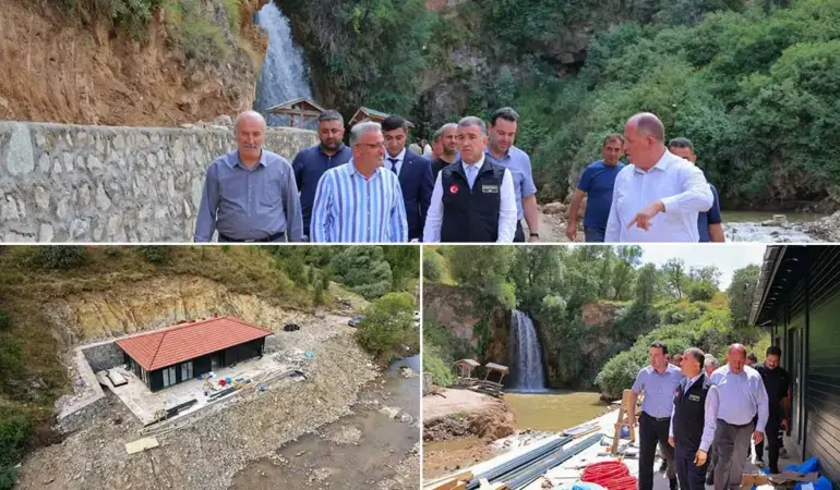 Bayburt'un Gözde Rotalarından Sırakayalar Şelalesi Turizme Kazandırılıyor