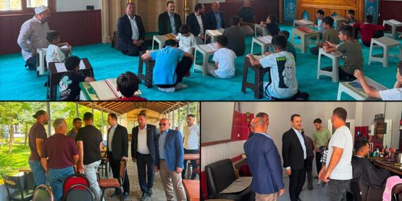 Demirözü Kaymakamı Ahat Gökçedere’de, Beldede Adım Adım Saha Ziyareti