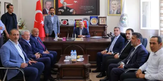Demirözü’nde Önemli Buluşma, Başkan Arslan Gürer Binali Yıldırım’ı Ağırladı