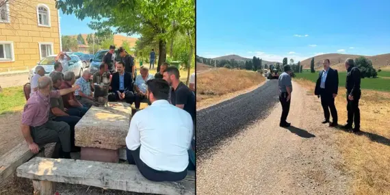 Demirözü’nde Sahada Yoğun Mesai, Kaymakam İbrahim Zahid Ahat Köyleri Tek Tek Gezdi