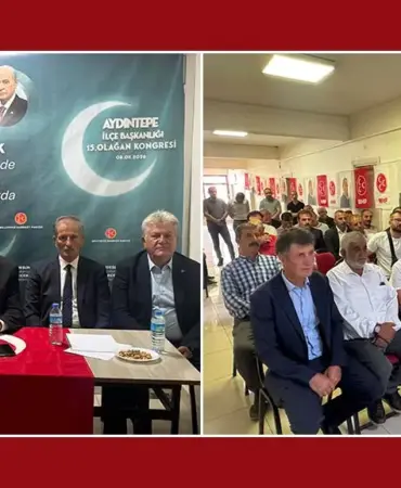 MHP Aydıntepe İlçe Kongresi Yapıldı, Canan Altuntaş Yeniden Seçildi