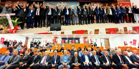 MHP Bayburt Merkez İlçe Kongresi Yapıldı, Turan Çalışkan Yeniden Başkan