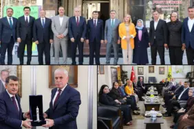 TİHEK Başkanı Vasip Şahin Bayburt Belediyesi'ni Ziyaret Etti