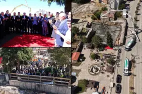 Bayburt Aydıntepe Merkez Camii'nin Temeli Dualarla Atıldı
