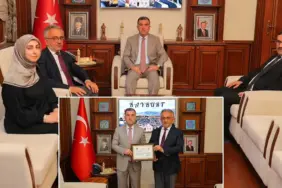 Bayburt İl Müftüsü Bayram Danacı’dan Vali Eldivan’a Veda Ziyareti