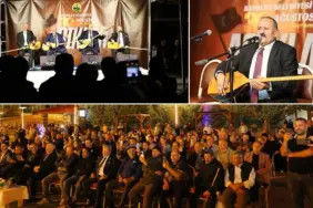 Bayburt'ta 30 Ağustos Coşkusu Aşıklar Gecesi ile Kutlandı