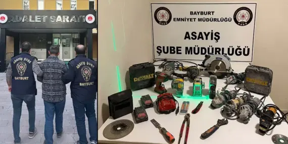 Bayburt Merkezdeki Hırsızlık Takibi Gümüşhane’de Son Buldu, Bir Kişi Tutuklandı