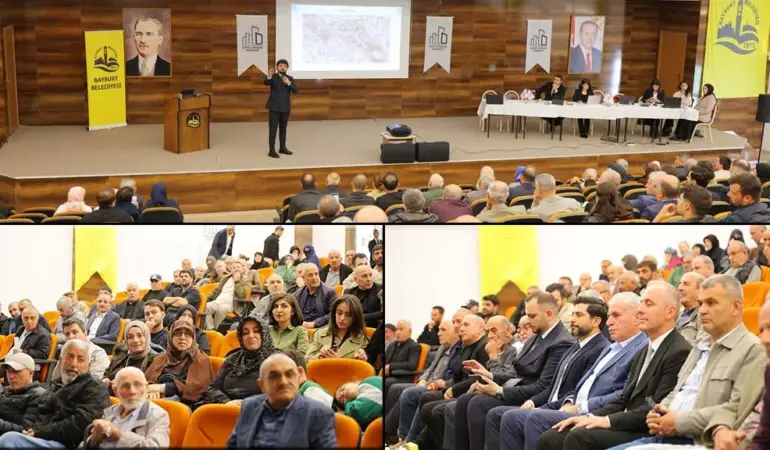 Bayburt Tuzcuzade Mahallesi Kentsel Dönüşüm Toplantısı Gerçekleşti