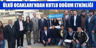 Ülkü Ocakları’ndan Kutlu Doğum Etkinliği