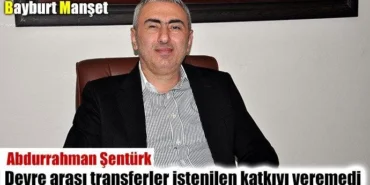 Şentürk, Şehri mutlu ettiğimizi düşünüyoruz