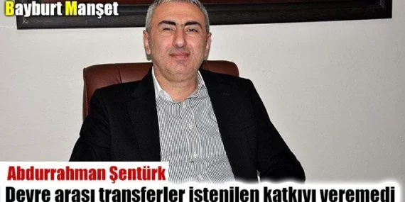 Şentürk, Şehri mutlu ettiğimizi düşünüyoruz