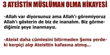 3 Ateistin Müslüman Olma Hikayesi