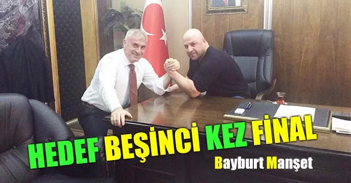 Hedef beşinci kez final