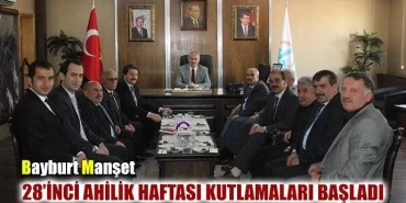 Ahilik Haftası Kutlamaları Başladı