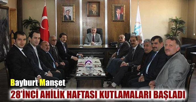 Ahilik Haftası Kutlamaları Başladı