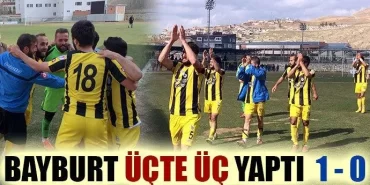 Bayburt üçte üç yaptı