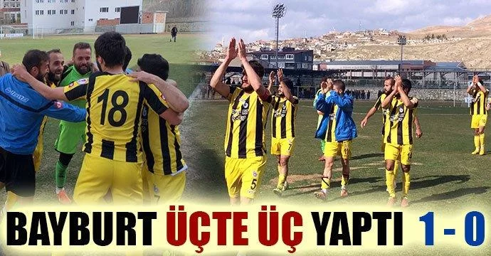 Bayburt üçte üç yaptı