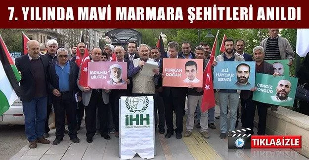 7. Yılında Mavi Marmara Şehitleri Anıldı