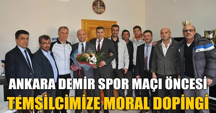 Temsilcimize Moral Dopingi