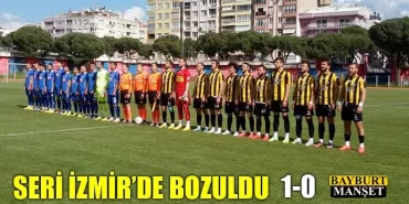 9 haftalık galibiyet serisi İzmir'de bozuldu