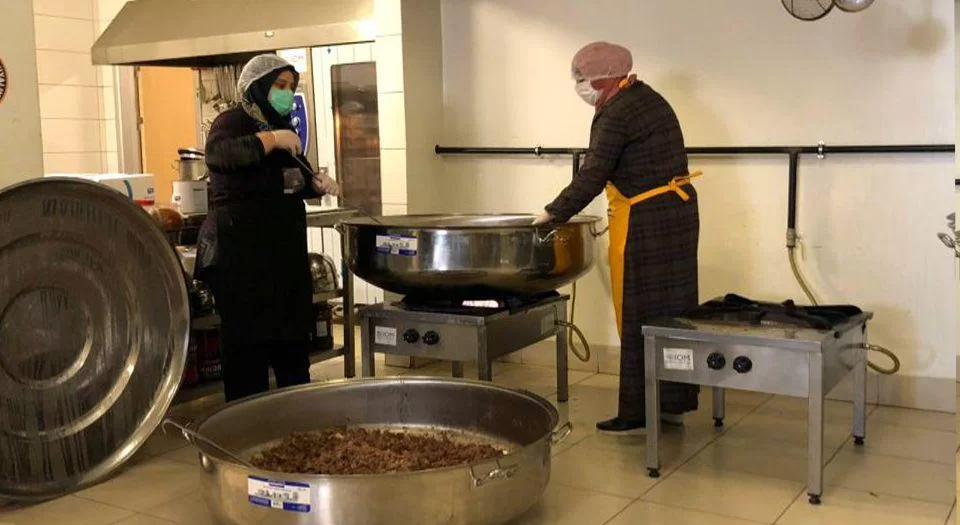 Kilis’te günlük bin 250 kişiye sıcak yemek