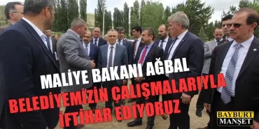 Ağbal, Belediyemizin Çalışmalarıyla İftihar Ediyoruz