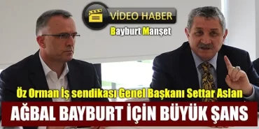 Aslan, Ağbal Bayburt için büyük şans