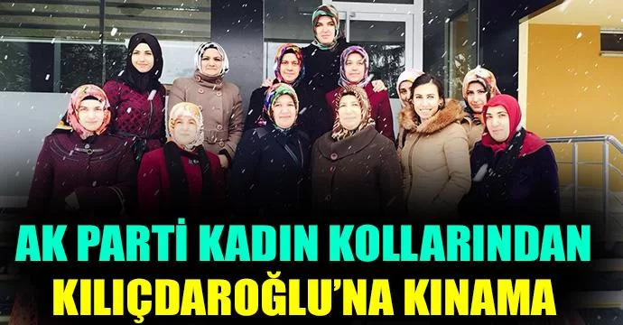 Ak Parti Kadın Kollarından Kılıçdaroğlu'na Kınama