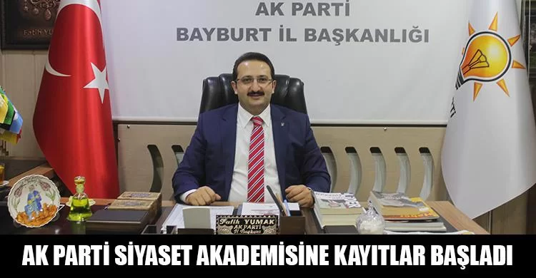 Ak Parti Siyaset Akademisine Kayıtlar Başladı