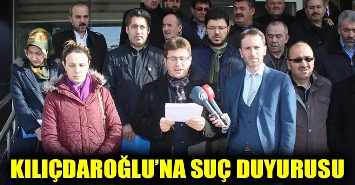 AK Parti'den Kılıçdaroğlu'na suç duyurusu