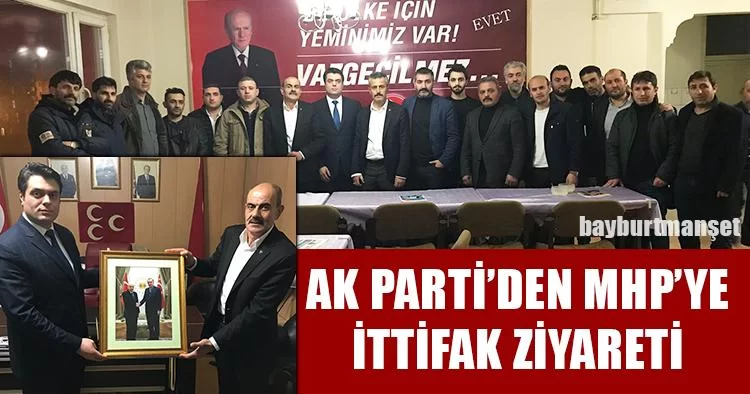 AK Parti’den MHP’ye İttifak Ziyareti