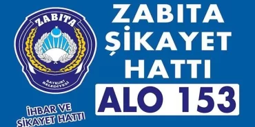 Alo 153 Zabıta Şikayet Hattı Hizmete Başladı