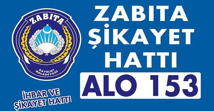 Alo 153 Zabıta Şikayet Hattı Hizmete Başladı