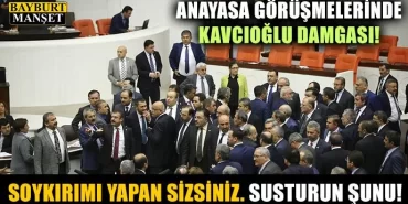 Anayasa Görüşmelerinde Kavcıoğlu Damgası!