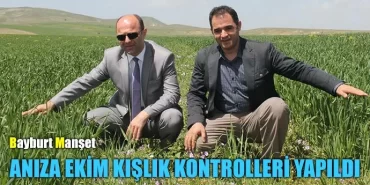 Abdulkadir Karabulut ve Ziraat Mühendisi Muammer Araz