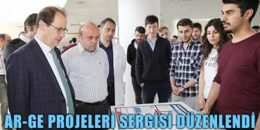 Ar-Ge Projeleri Sergisi Düzenlendi