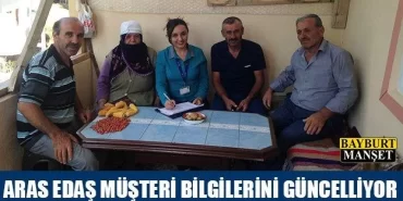Aras EDAŞ Müşteri Bilgilerini Güncelliyor