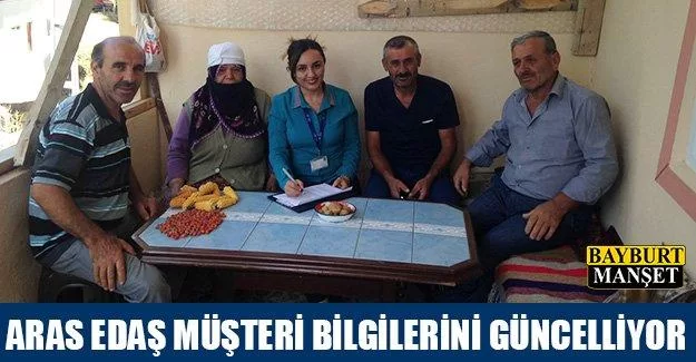 Aras EDAŞ Müşteri Bilgilerini Güncelliyor