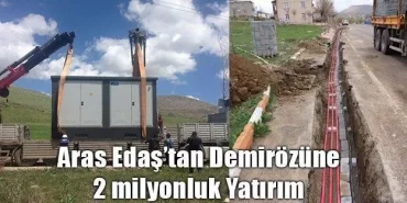 Aras EDAŞ’tan Demirözüne 2 milyonluk Yatırım