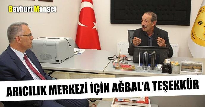 Arıcılık Merkezi İçin Ağbal'a Teşekkür